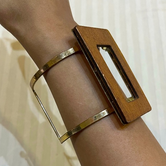 Wooden-Metal Cuff - Picture 4 of 4